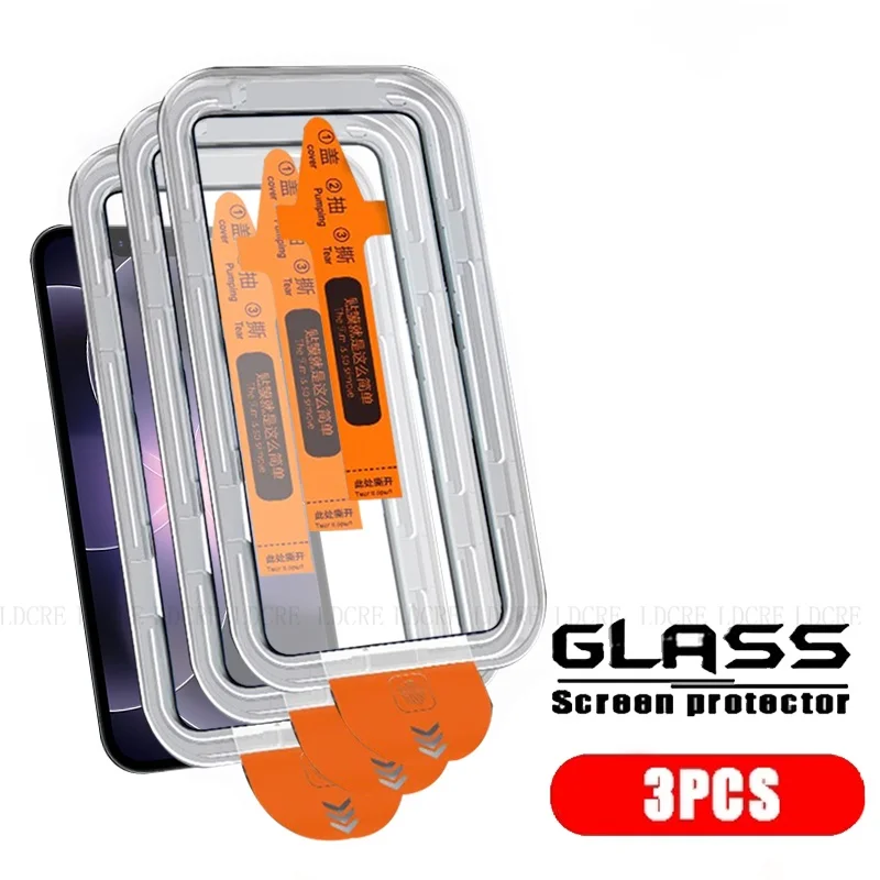 4/3/2/1 Stück für iPhone 17e Glas iPhone 17e Panzerglas Schutzfolie Staubfrei 9H HD Vollflächiger Klebebildschirmschutz iPhone 17e