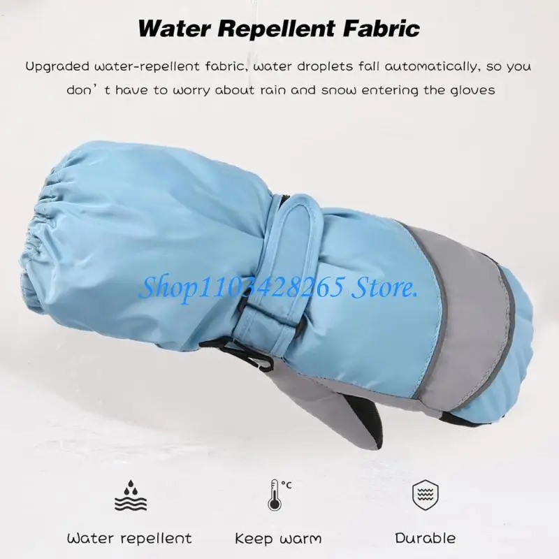 

1 пара ветряных лыжных перчаток Зимние открытые перчатки дышащие спортивные перчатки G2TE G2TE