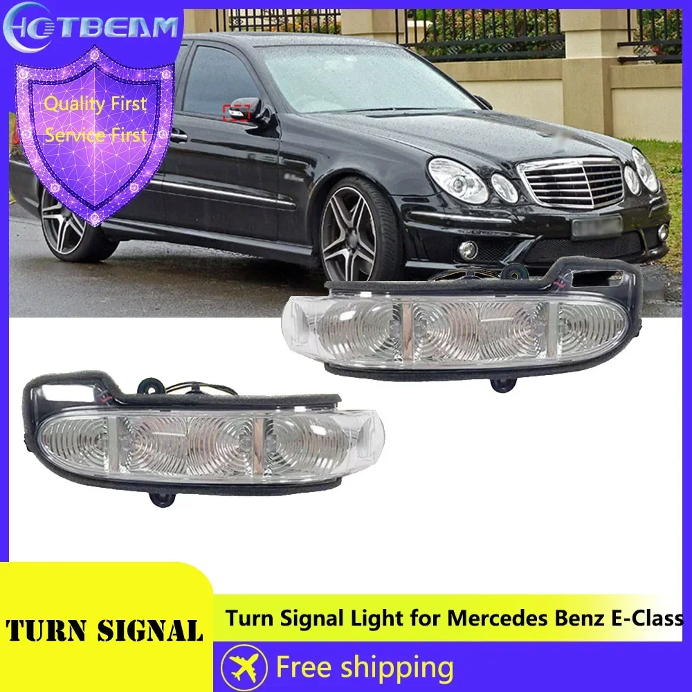 

Car LED Signal Light Reversing Mirror Turn Signal Light for Mercedes Benz E-Class W211 S211 W463 W461 Daytime Turn Signal Light