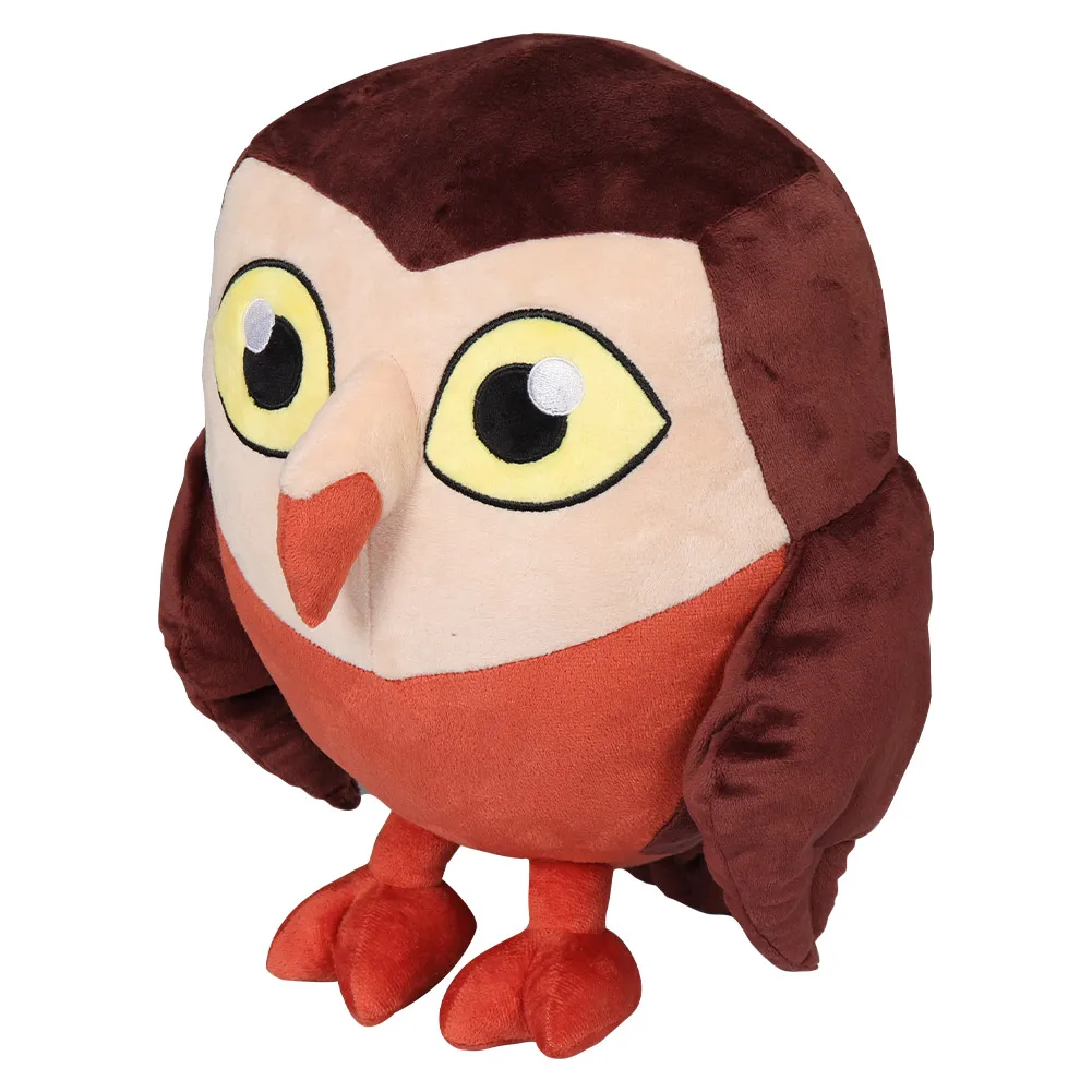 The Owl Cos House Vee Cosplay Plush Cartoon Owl Soft Stuffed Mascot para niños, regalos de cumpleaños y Navidad