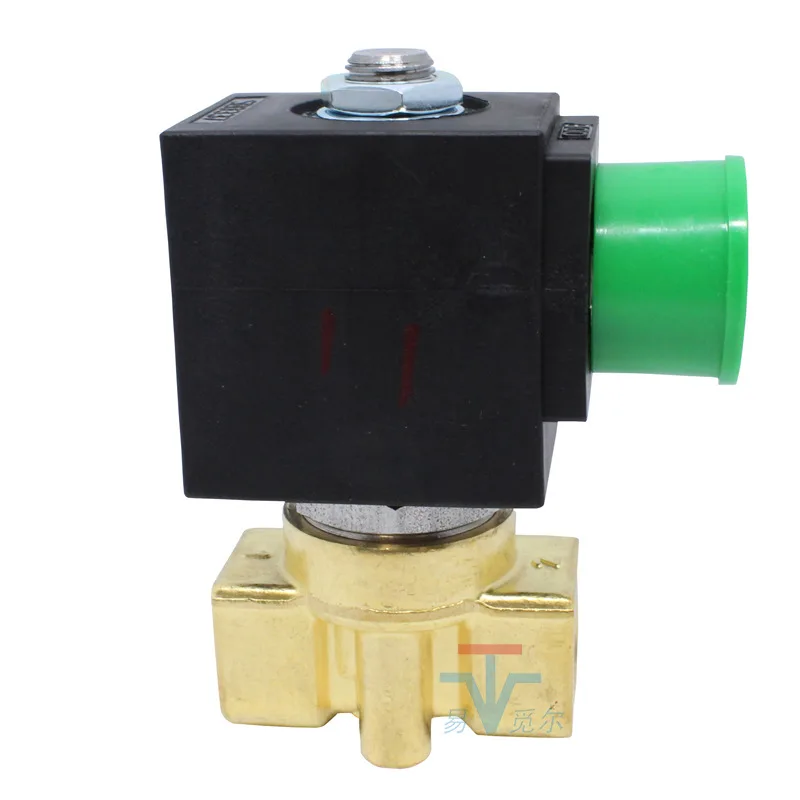 Electromagnetic Valve 21a2kb25 110v 1/4 Inch Brass Wire Buckle Two Way Electromagnetic Switching Valve