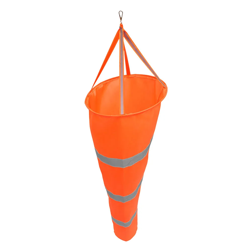 

Windsock Waterproof Weathervane Red White Oxford Cloth Garden Flags Outdoor Wind Direction Indicator Reflective Strips Heavy