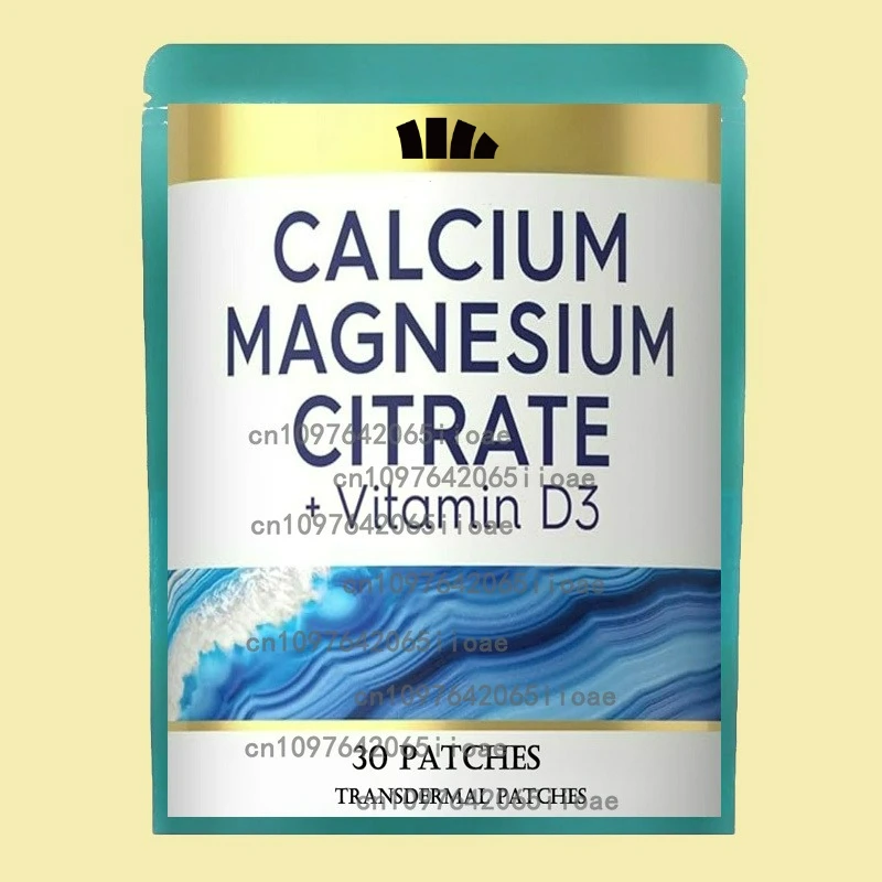 

30 Patches Calcium Magnesium and D Transdermal Patches