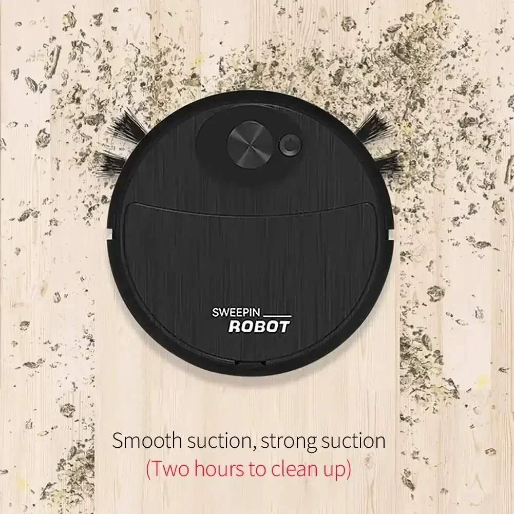 4 in 1Intelligent Four in One Sweeping and Mopping Robot for Sterilization and Silent Cleaning Experts for Living Rooms,Kitchens