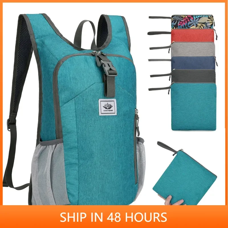 

Велосипедный рюкзак, складная нейлоновая спортивная сумка для отдыха на открытом воздухе, брызгозащищенный дорожный рюкзак для альпинизма