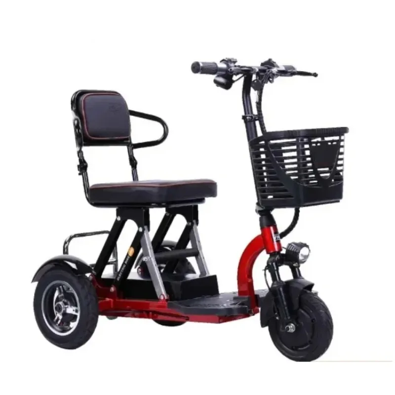 26 Inch 250W  Cargo Tricycle 3 Wheel Family E-Trike with Basket