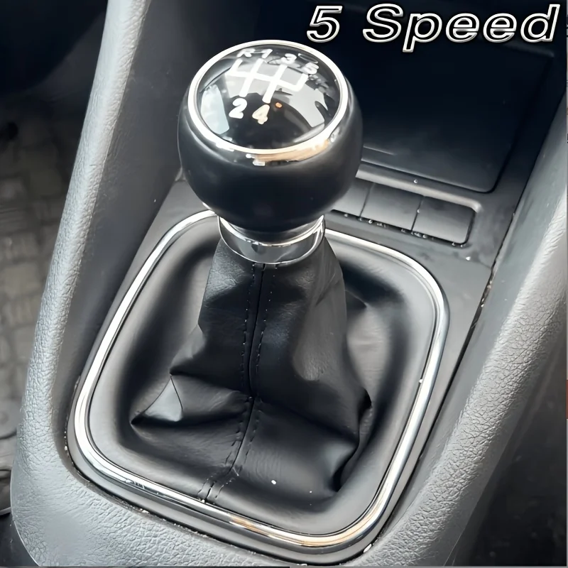 

1PC 5speed/6speed Car Gearshift Lever For VOLKSWAGEN Golf 5 (2005-2010, MK5) Golf6 (2010-2014, MK6) With Leather Grip