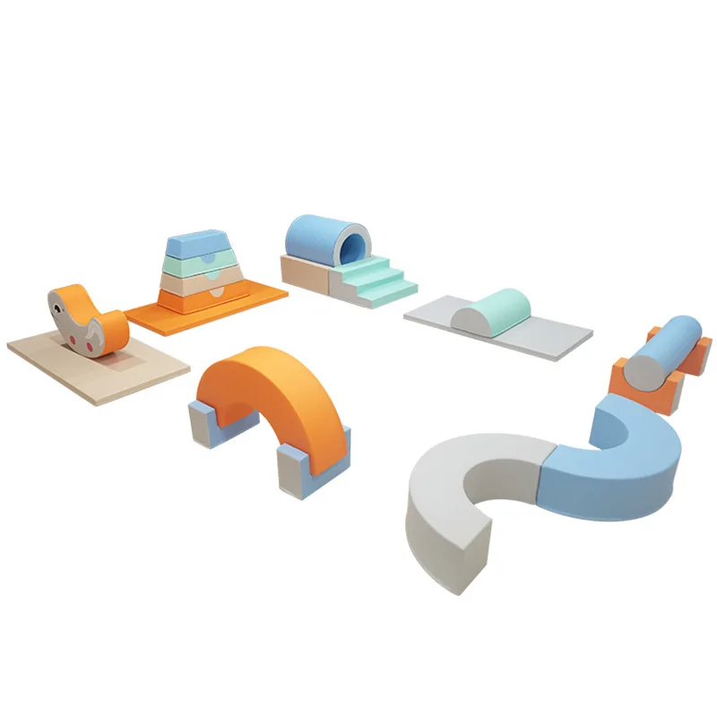 Early Education Center Indoor Full Set of Soft Sensory Integration Training Equipment Toy Soft Bag Multifunctional Climbing