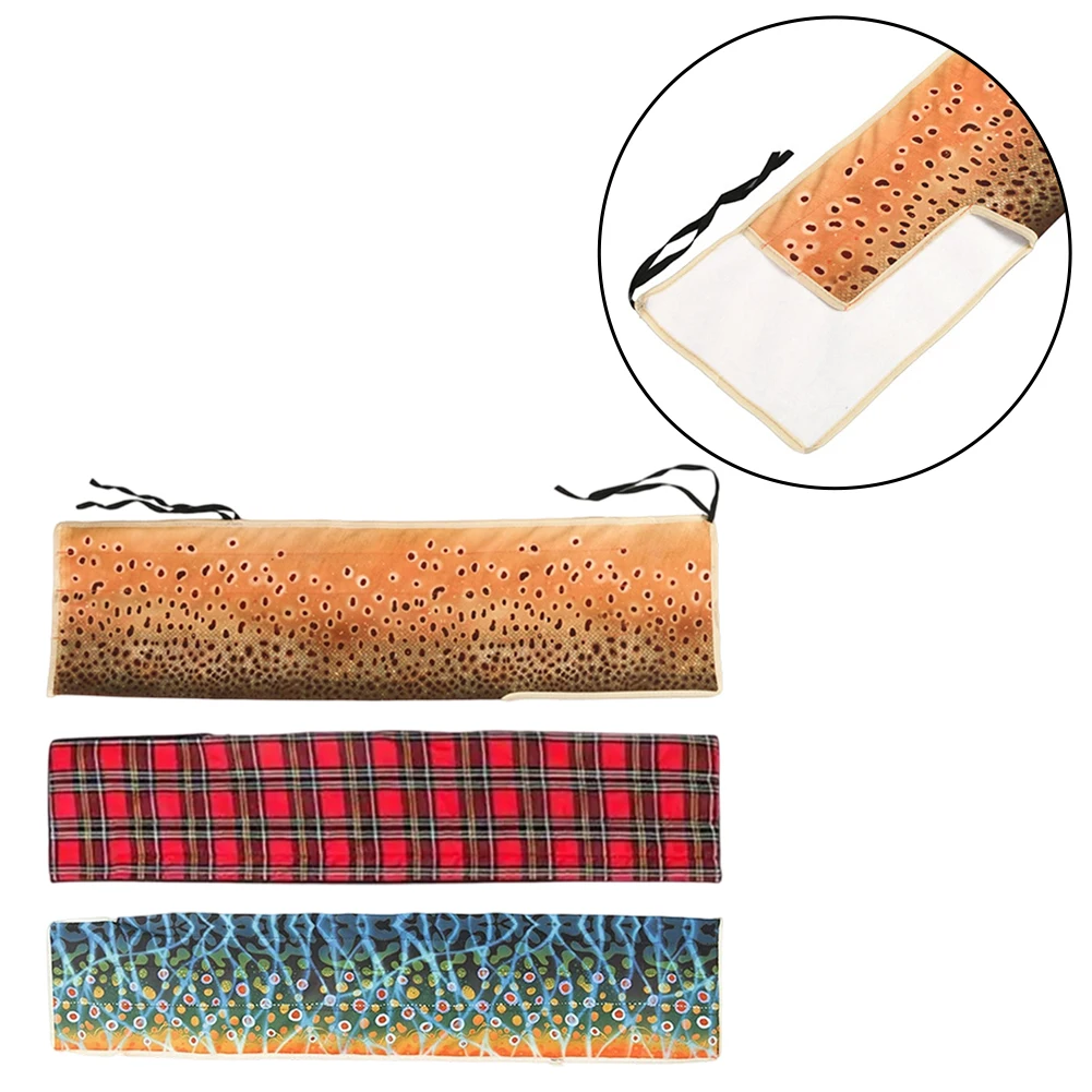 Maxcatch Thicken Cotton Cloth Protective Bag For 2.7m 4 Section Fly Fishing Rod Lightweight Bags Fishing Tackle