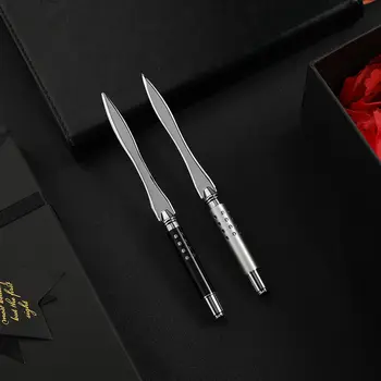 1個金屬信封開信刀,金屬切割信封刀,創意辦公禮物切割信刀 10 最佳銷售 信封開啟器 - №2