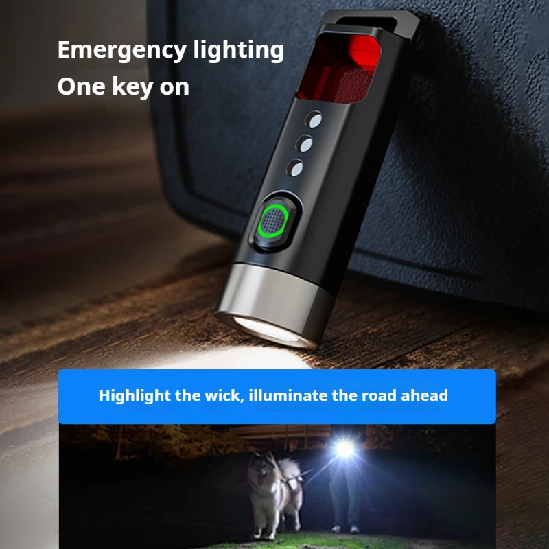 Philips 1121p LED Flashlight with Camera Detector Mini EDC Pocket Flashlights Type-C Usb Rechargeable Portable Pocket Torch Home