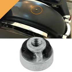 Motorcycle Rear Fender Seat Nut Kit For Harley Sportster Street Bob Softail 1996-2017 Mount Nut Bolt Quick Release Aluminum NEW