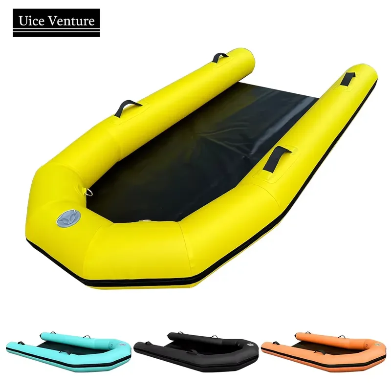 for UICE Surf Rubber Floating Pontoon Boats 180x85cm Electric Surfboard Matching Pontoon With Pump Surfboard Added Buoyant