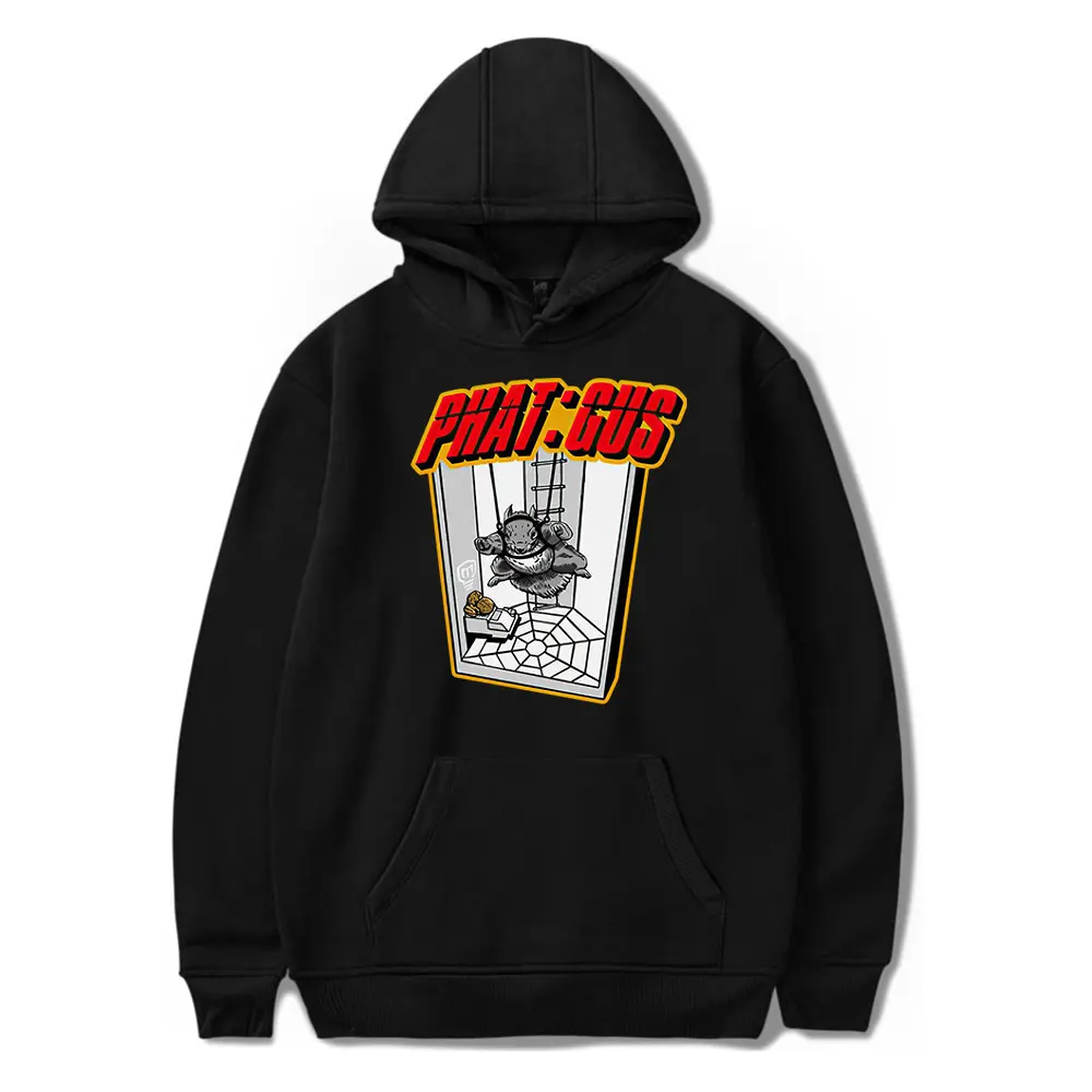 

Mark Rober Phat Gus Vintage 90s Hoodie Men and Women Harajuku Hip-hop Sports Sweatshirt Pullover Spring Outwear