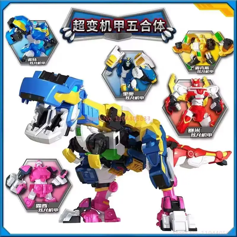 أنيمي عمل شخصية صغيرة-قوة خاصة سوبر ديناصور قوة فولت سامي لوسي ماكس تحصيل لعبة مجسمة للأطفال ديكور الهدايا اللعب