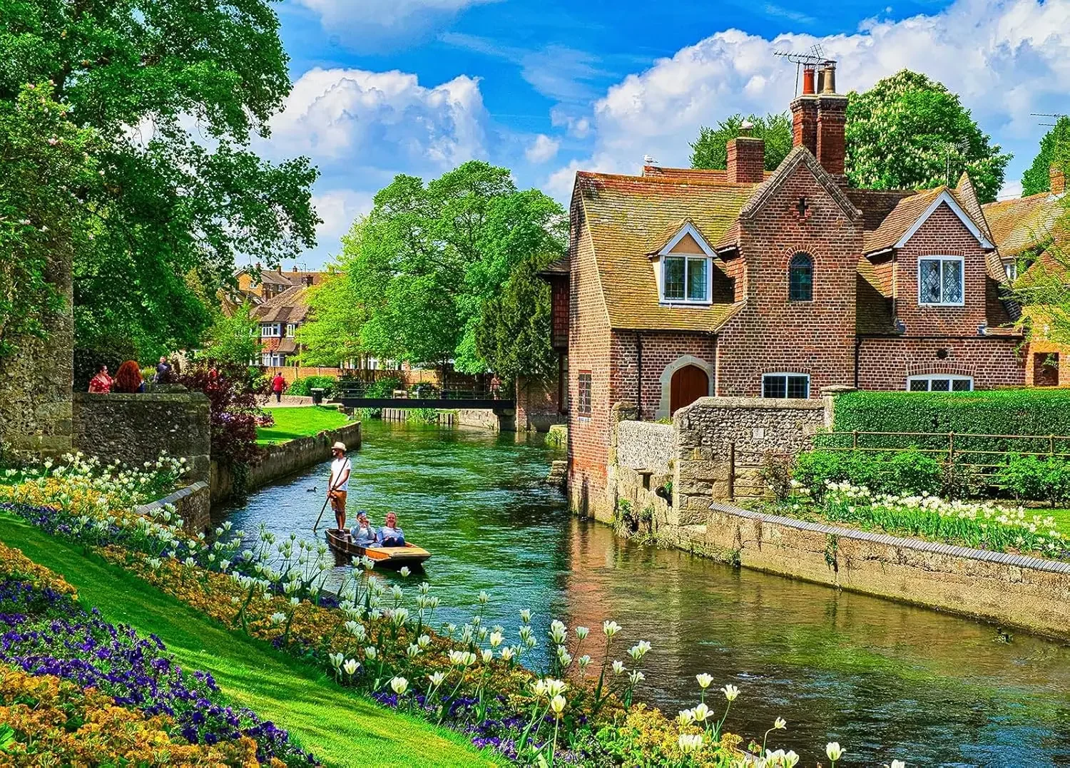 أحجية الصور المقطوعة لحدائق Westgate أحجية ورقية 300 500 1000 قطعة رائعة لمحبي الفن ديكور المنزل نشاط مسائي مريح
