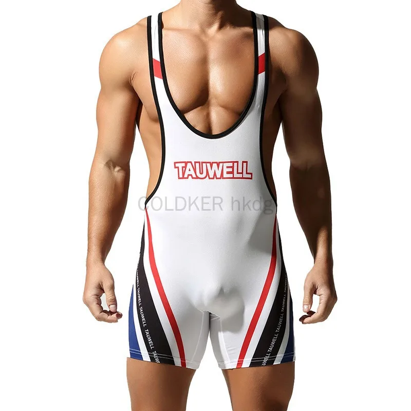 

Exercise Sets Leotard Men's Seamless Body Shaping Bodysuit Sexy One-Piece Gym Vest Rompers Comfortable Home Jumpsuit