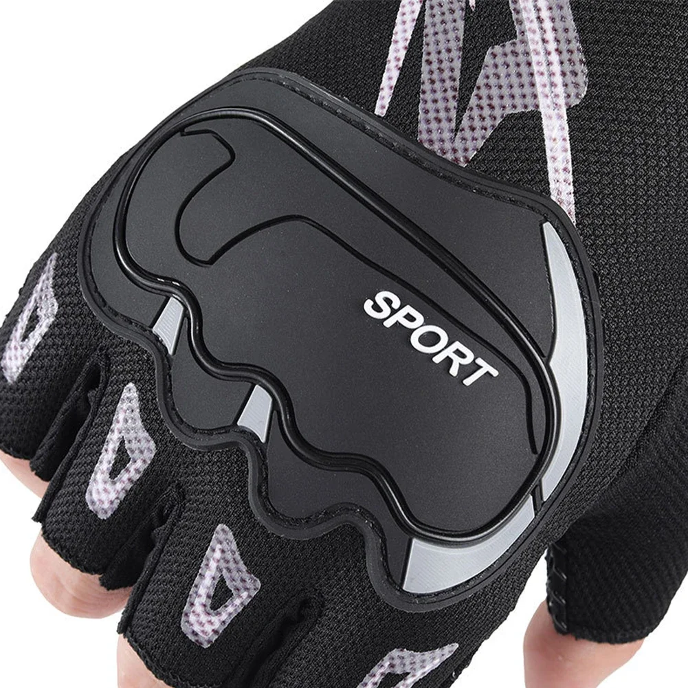 Half Finger Anti-slip Gloves Breathable Anti-sweat Cycling Summer Gym Yoga Sport Training Weightlifting Men Women Outdoor Glove