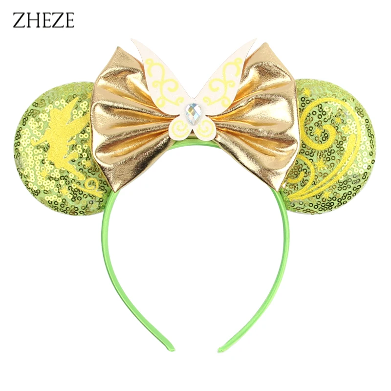 2024 Chic Frozen Mouse Ears Headband For Girls Sequins 5\