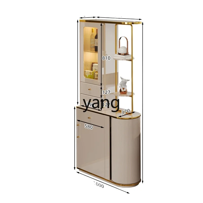 

LTT living room partition cabinet double-sided screen entrance porch cabinet modern simple sofa partition cabinet