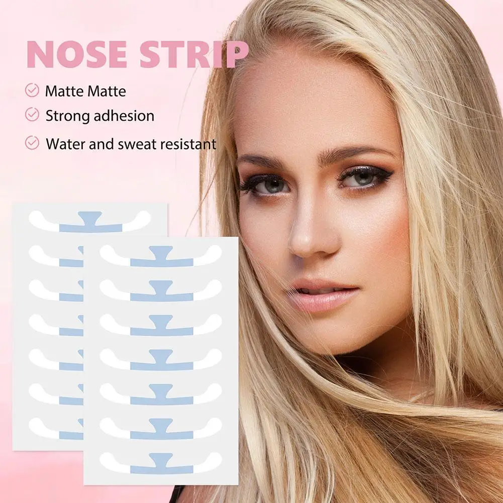 Cosplay Speciale Naso Strisce Termoretraibili Ridurre Naso Ali Naso Stretto Piccolo Naso di Bellezza Adesivi Restringente Ala Invisibile Sottile N B7U5