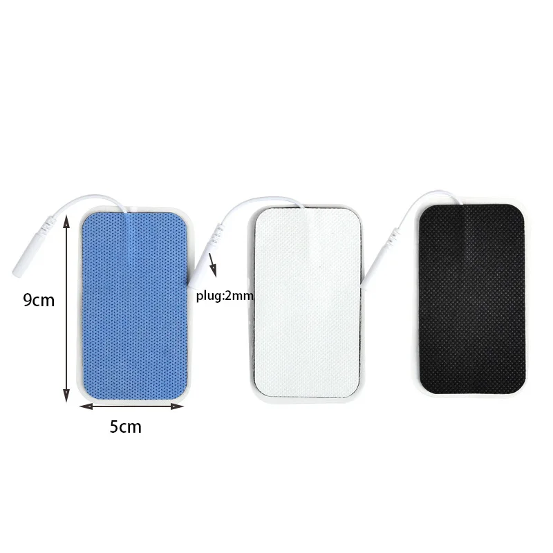 20-40pcs Replacement Reusable Electrode Pad Tens Machines Conductive Gel Pulse Massage for Muscle Stimulator Tens Massager Pads