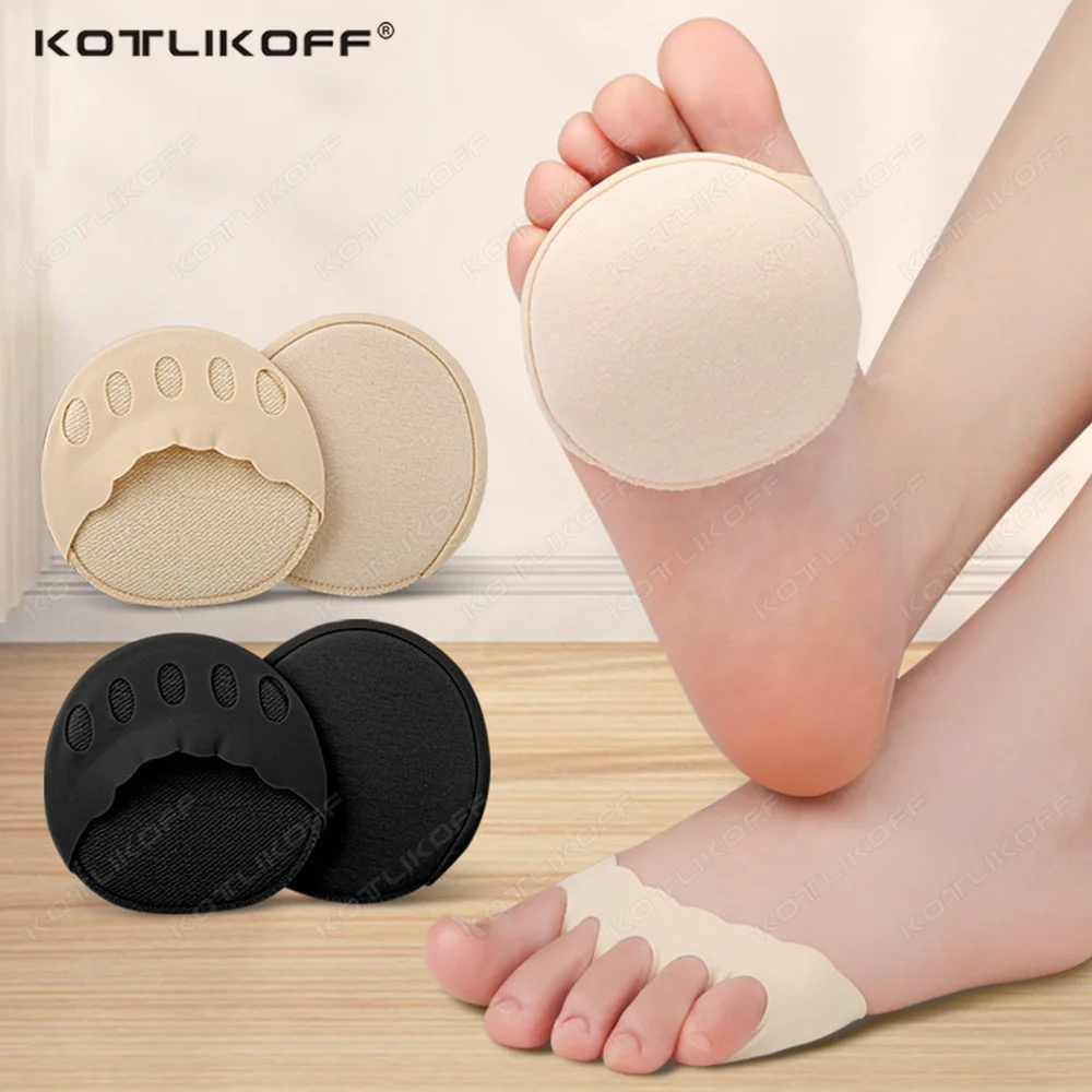 

1 Pairs Front Palm Rest Anti Slip Half Size Pad for High Heels Half Foot Invisible Sock Dance Insole for Cushioning Socks