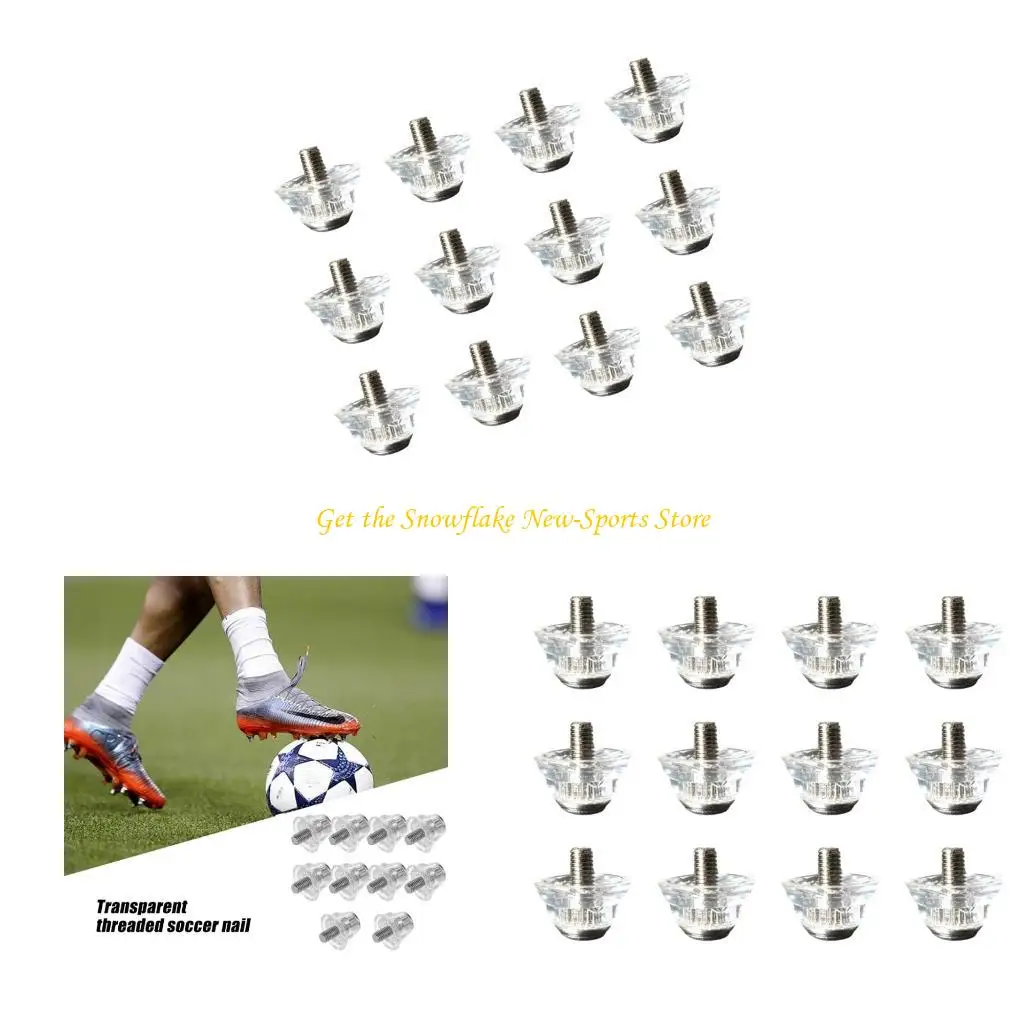 

E56D 12Pcs Football Spikes Nails Screw Cleat Football Replacement Soccer Cleats