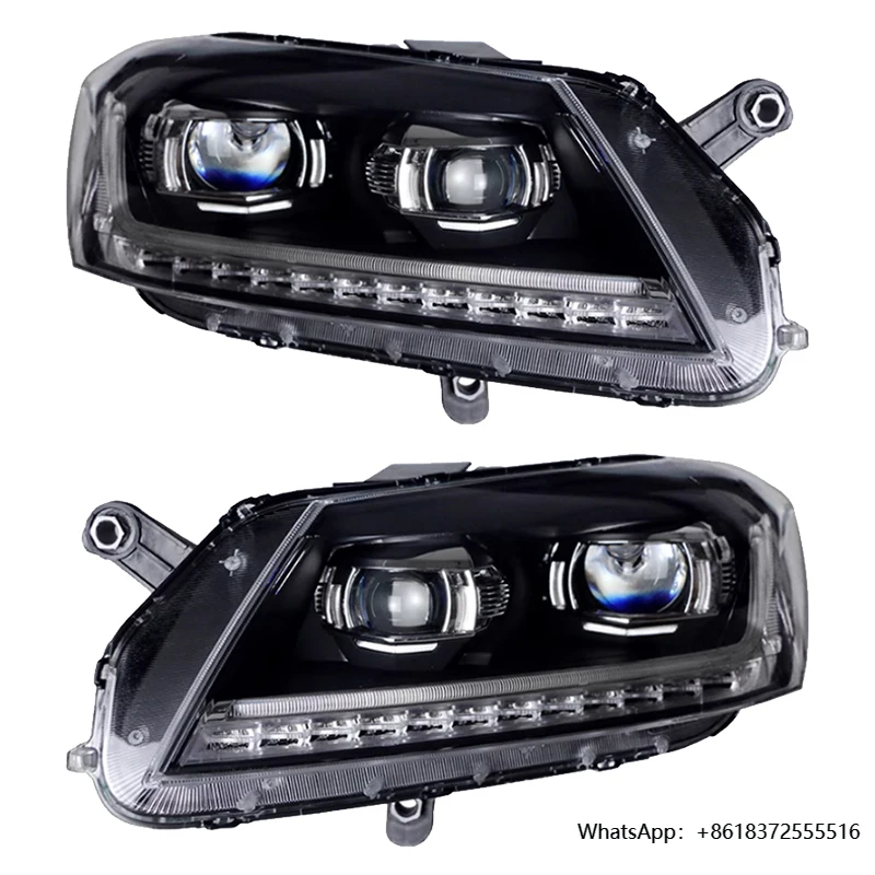 

For VW Passat B7 2012 2016 Head Lamp Upgrade LED Front Lights Auto Parts Headlights Lens Durable LED Headlamp