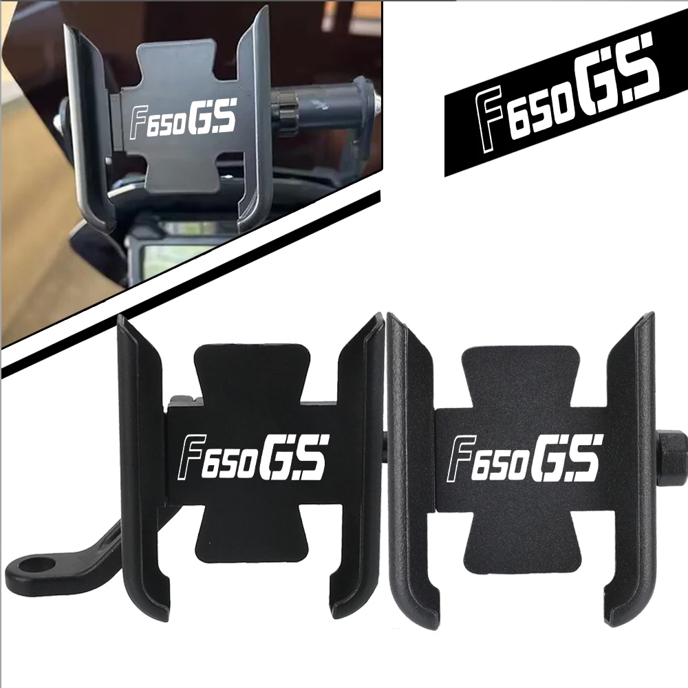 

FOR BMW F650GS Single F650GS Dakar 2000-2012 2011 Motorcycle Handlebar Mobile Phone Holder GPS Stand Bracket F650GS Single/Dakar