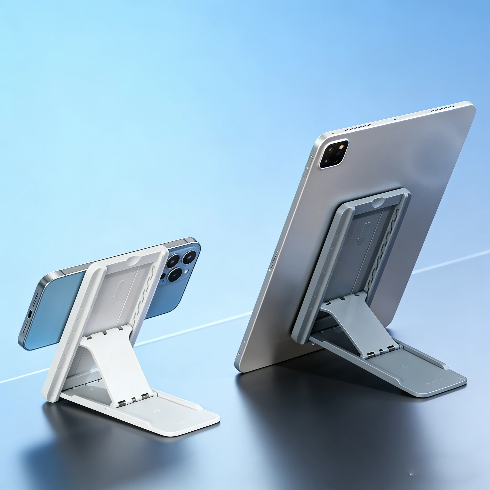 

MagSafe Multi-Angle Foldable Tablet Stand - Adjustable Hands-Free Holder for iPad iPhone And Other Devices
