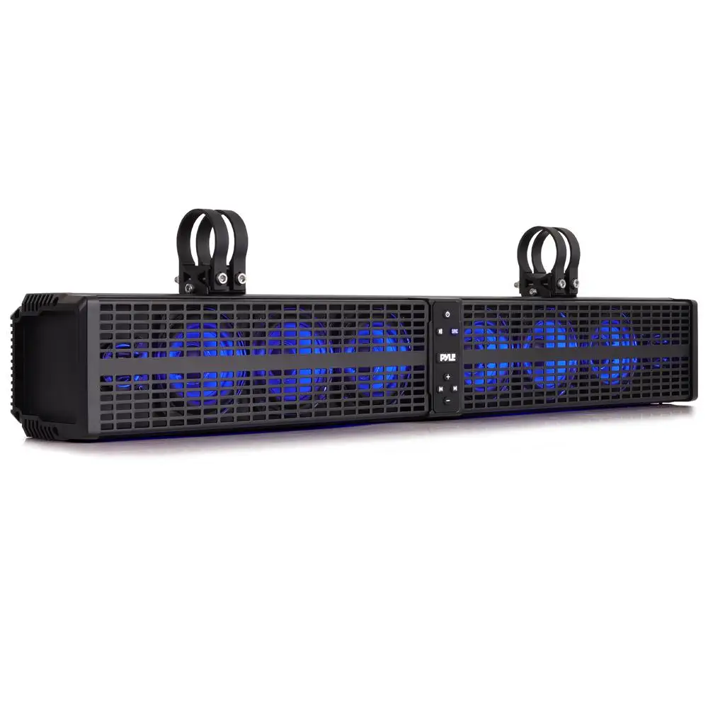 

Pyle 32" Powered ATV/UTV Soundbar System, 200W Bluetooth Speakers with Built-in Amplifier, Waterproof and Weatherproof