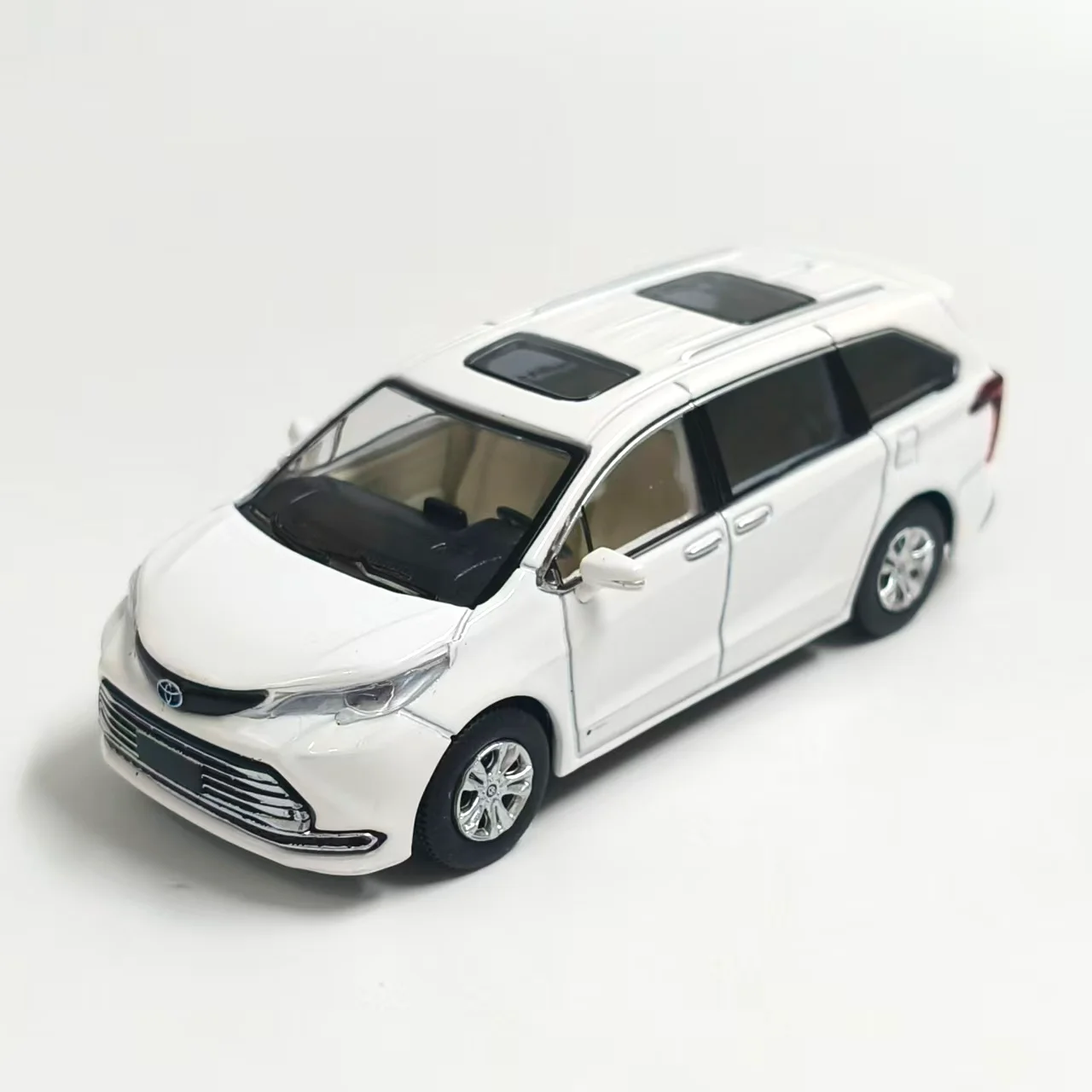 ダイキャスト-1-64-スケール-トヨタ-センナ-mpv-ビジネス合金車モデル-コレクタブルおもちゃ-ギフト-記念品-ディスプレイ装飾品