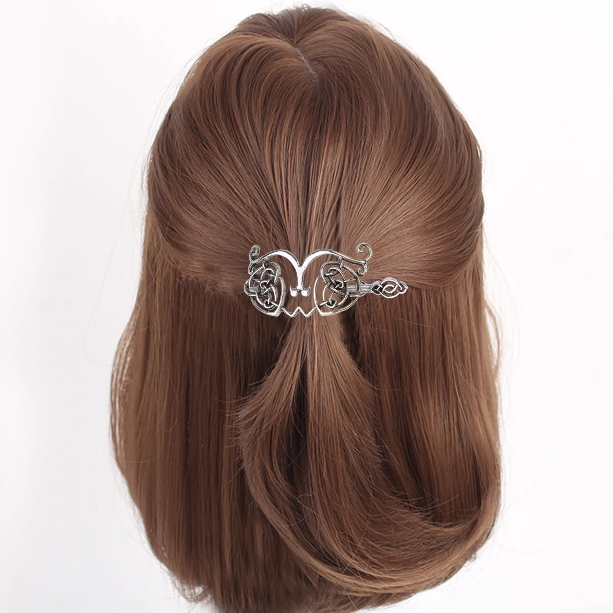

2Pcs Metal Hairpin Vintage Elegant Clips Women Girls Creative Hair Sticks Accessories Hairstyle Party Casual Wear for Family