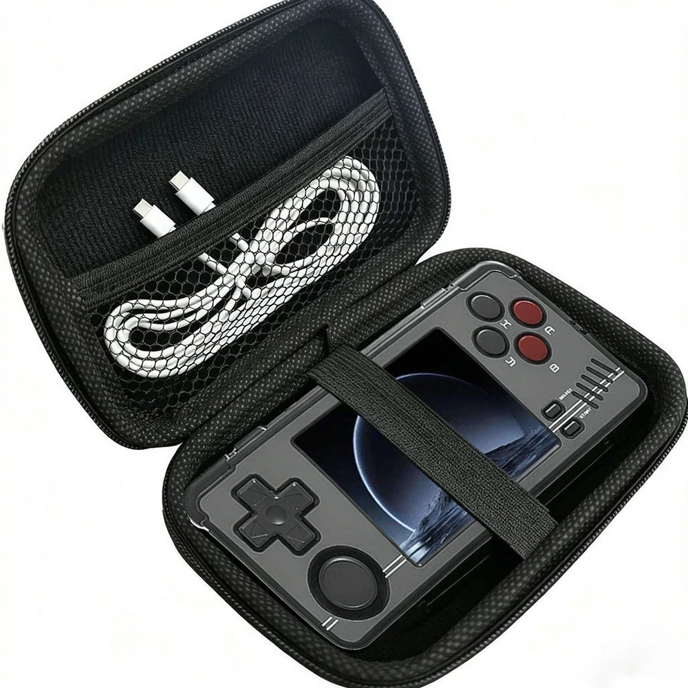 Hard Carrying EVA Case for Miyoo A30 Retro Game Console 2.8 Inch Protective Case Shockproof Travel Storage Bag--Case ONLY