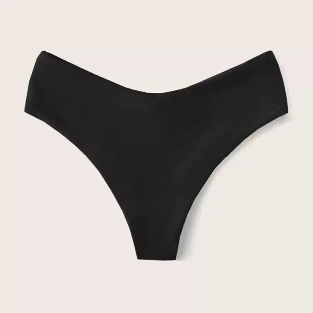 Sexy Black Women's Brazilian Bikini Bottom Swimwear - V-Cut Cheeky Thong & Swim Shorts for Beach Bathing Swimming Trunks Females - Image 5
