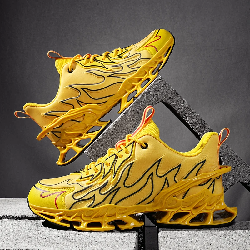 

2025 New Trail Running Shoes Men Red Yellow Outdoor Sports Shoes Mens Designer Walking Jogging Shoe Man