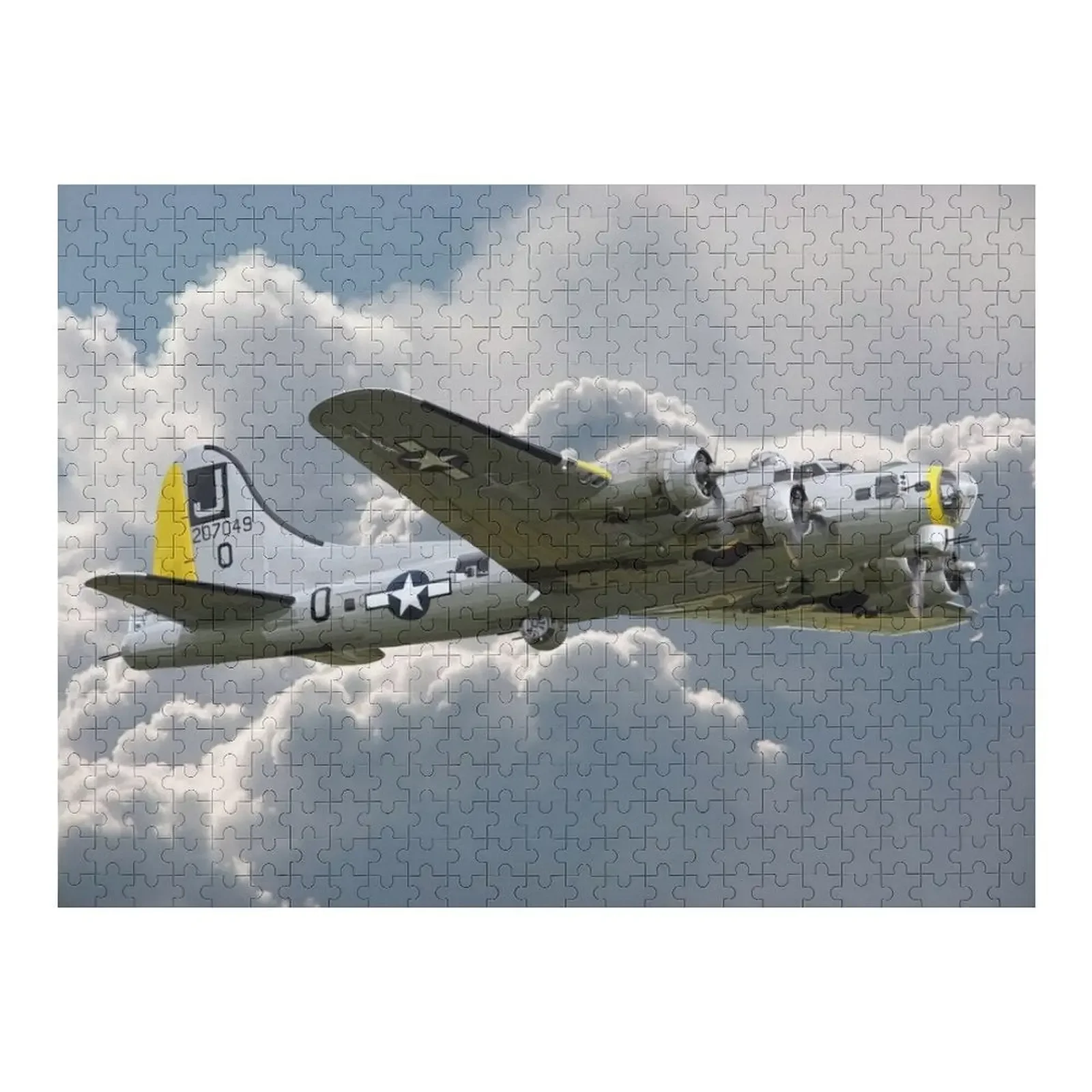 

B-17 Flying Fortress Jigsaw Puzzle Diorama Accessories Personalised Name Custom Child Personalised Toys Puzzle