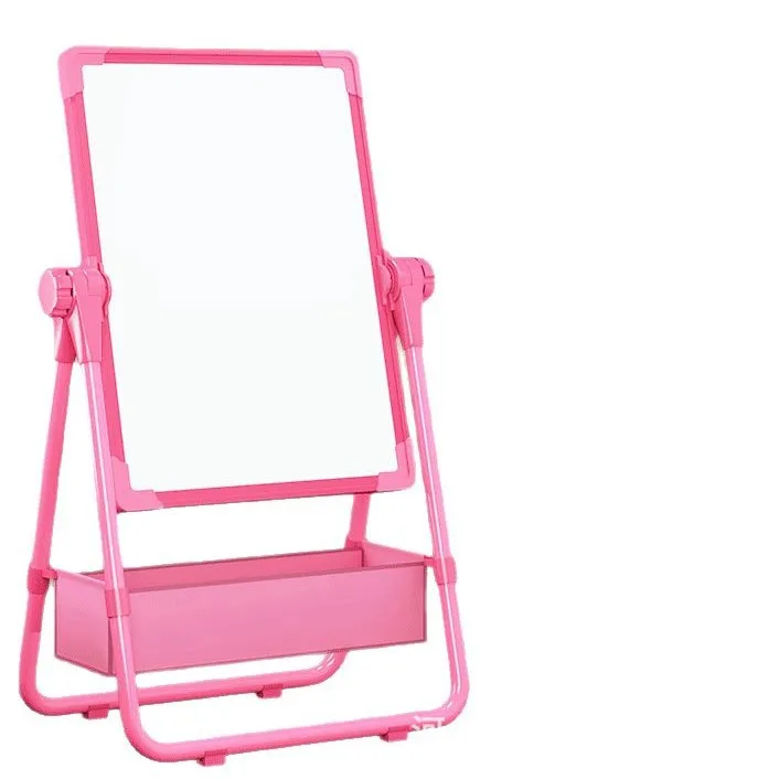 Erasable Writing Children's Drawing Board  Magnetic Double-sided White And Black Board Pen Teaching Home Small Blackboard Holder