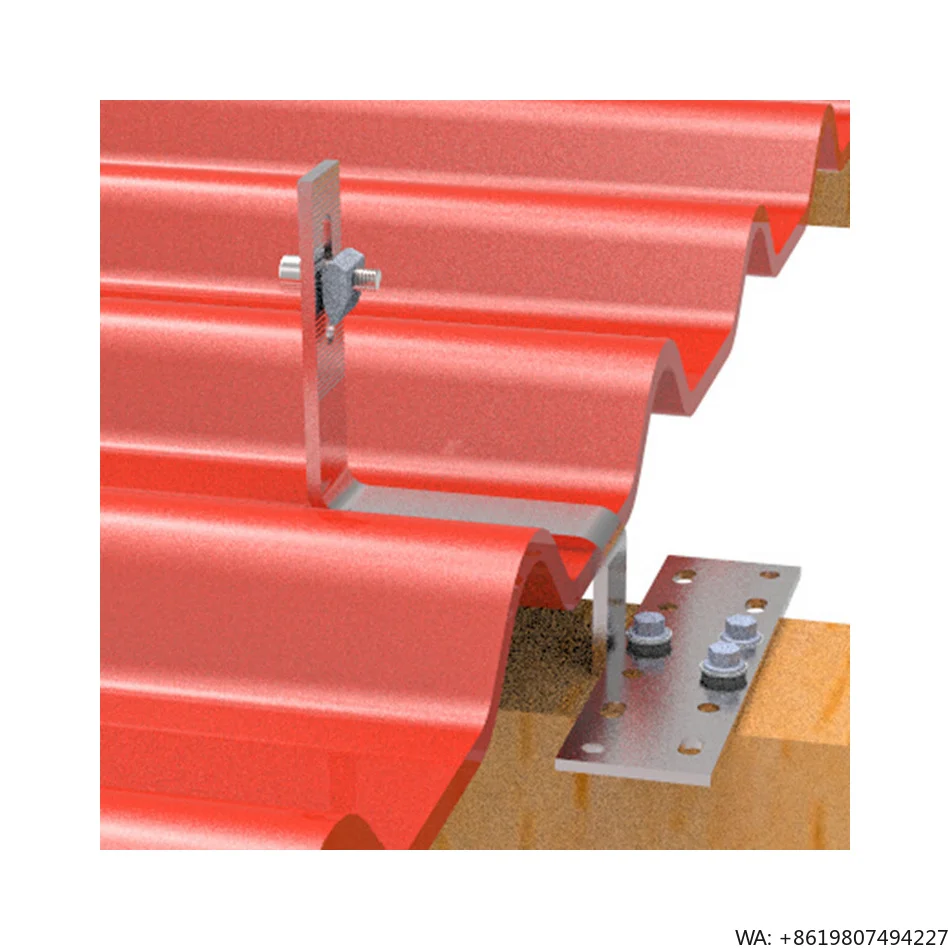 S-5 Solar Clamp Brown Metal Roofing Panel Solar Rural Area Metal Roof Mounting Bracket