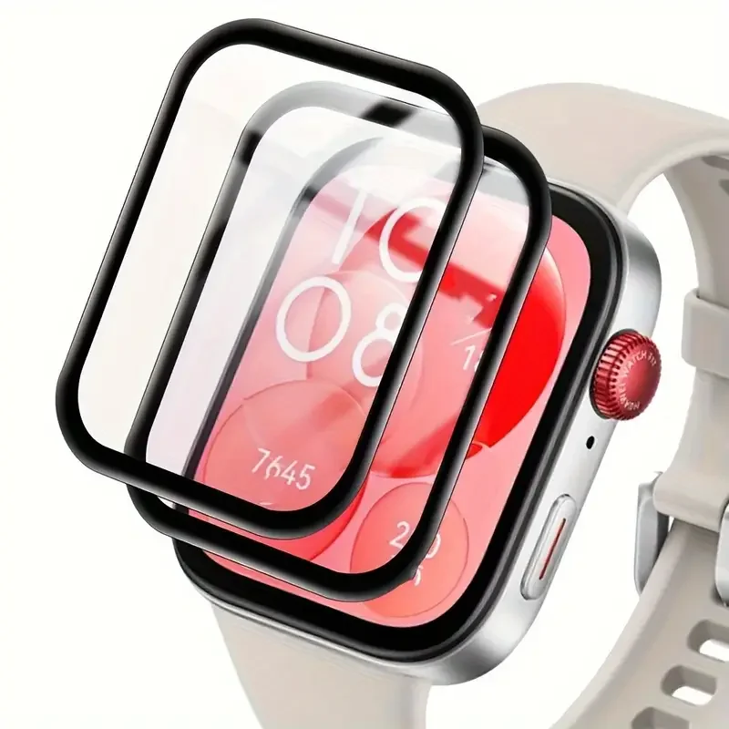 Displayschutzfolie für Huawei Watch Fit 3, 3D Ultra-HD, vollständig gebogener Displayschutz für Huawei Fit 3, Schutzfolie, Zubehör