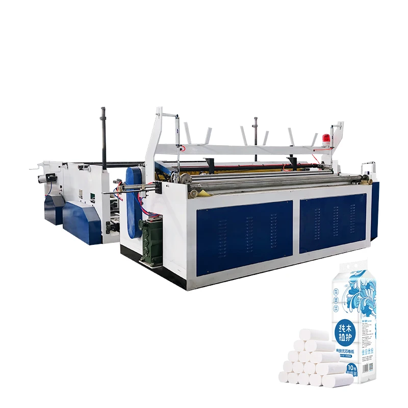 New Design Automatic Small Toilet Paper Machine Toilet Tissue Paper Rewinding Making Machine