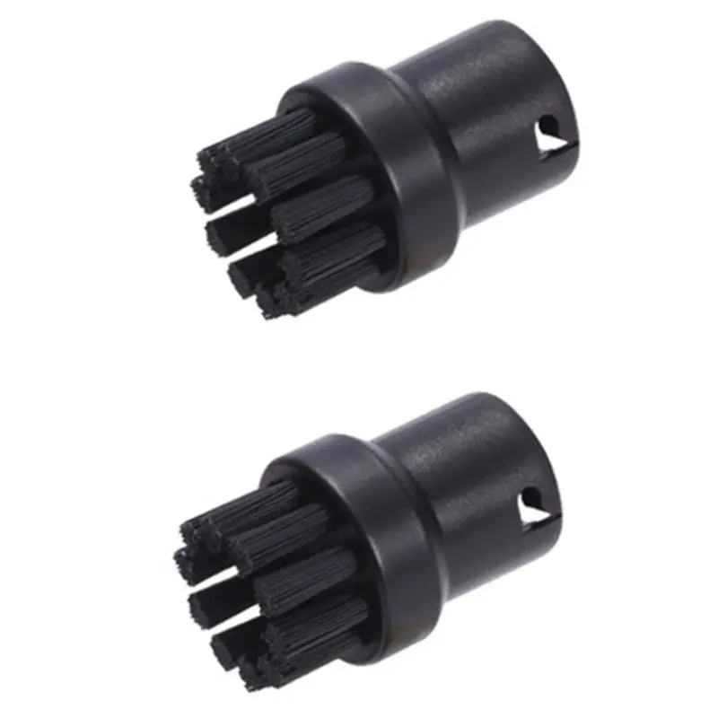 ABHI - Pour nettoyeur vapeur Karcher SC1 SC2 SC3 SC4 SC5 SC7 CTK10 CTK20 - Pièce de rechange - Brosse à embout pour éliminer les taches tenaces - Noir