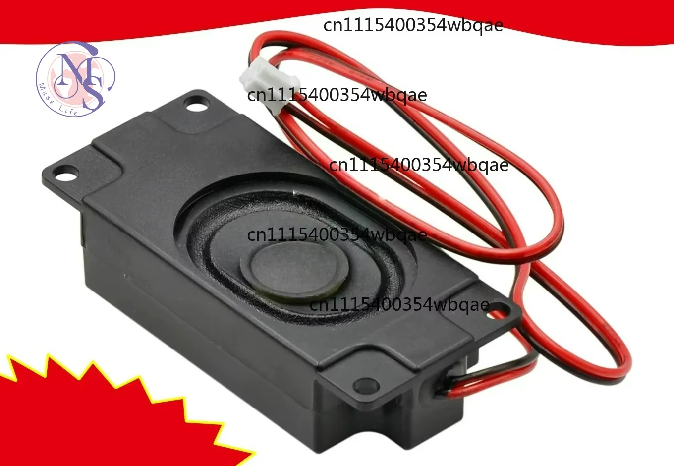 3070 Loudspeaker 3W 8R Plastic Speaker with Terminal, Compatible with Voice Recognition Module