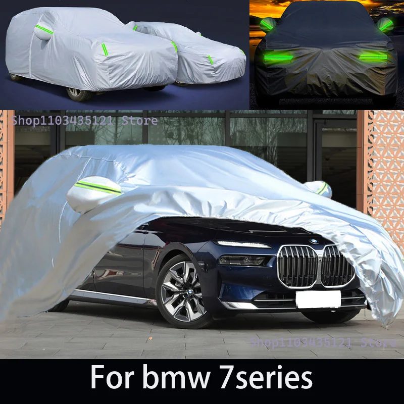 

For bmw 7 series Outdoor Protection Full Car Covers Snow Cover Sunshade Waterproof Dustproof Exterior Car accessories