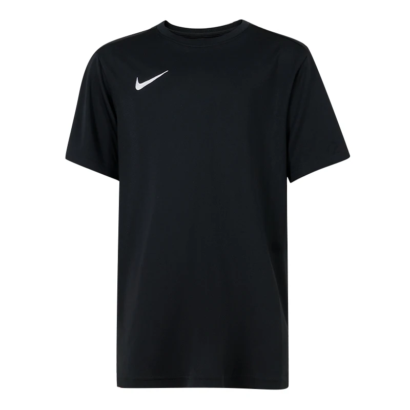 Nike Y Nk Df Park Vii Jsy Ss Ztst Camisa de manga corta holgada con diseño en blanco para deportes diarios de interior y exterior para adolescentes