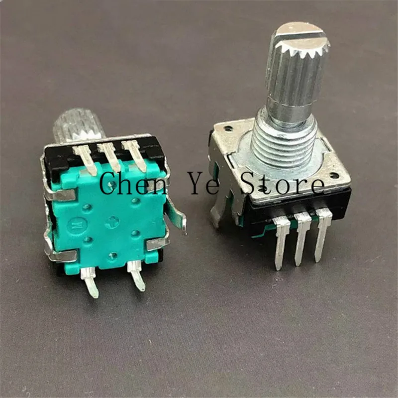 10PCS NEW M50W computer speaker wire controlled potentiometer 5P infinite position volume switch controls encoder 24 positioning