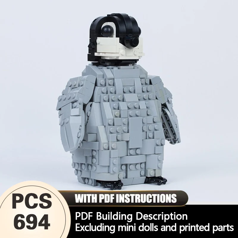 

Creators Animal Series Model MOC Building Bricks Baby Penguin Modular Technology Gifts Holiday Assemble Children Toys Suit