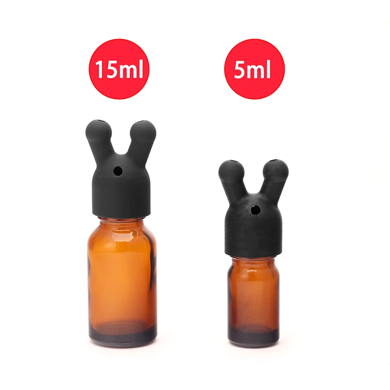 

5/15ML Leakproof Aroma Essential Oil Inhaler Cap Mini Essential Oil And Perfume Inhaler Dispenser Bottle Essential Oil Inhaler