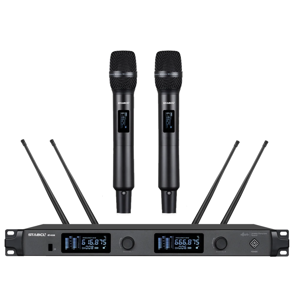 

ST-920S Hot Sale Professional UHF Handheld wireless Microphone for Church KTV Stage Performance Recording Portable Home Use